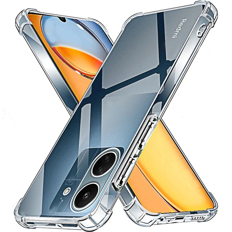 Transparente Silikonhülle für Redmi C-Serie