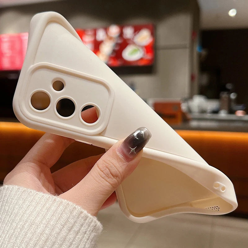 Candy Farbe Telefon Fall Für Samsung S25 S24 S23 S22 Ultra Plus S21 S24 FE A55 A34 A15 A35 A52 a53 A54 A16 5G Weiche Silikon Abdeckung