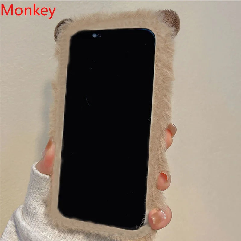 Süße 3D Capybara Hülle Flauschig für Samsung
