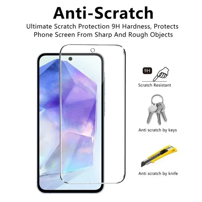 5 Stück Schutzfolie für Samsung Modelle – Glas