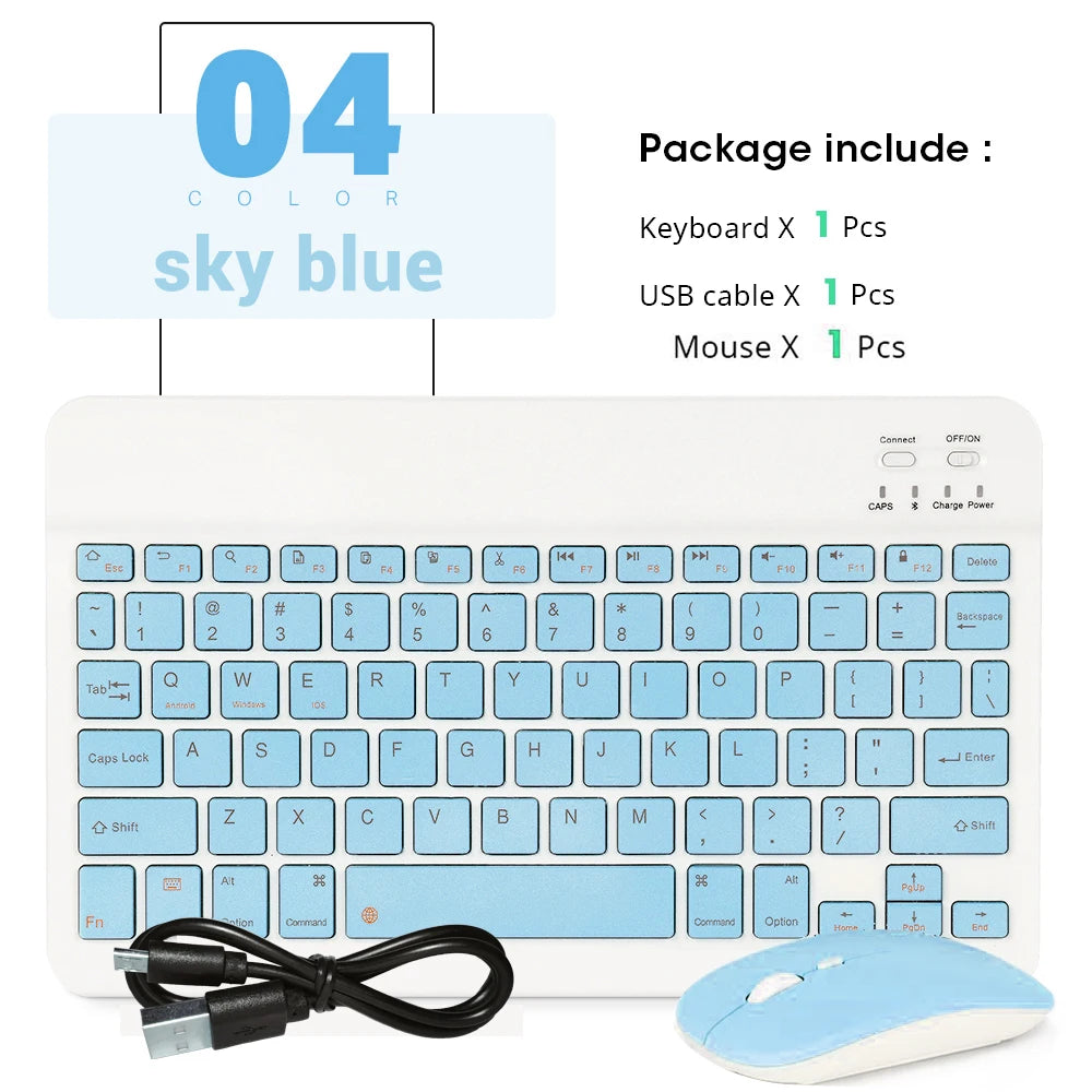 Mini Bluetooth Tastatur Maus für Tablet & Handy