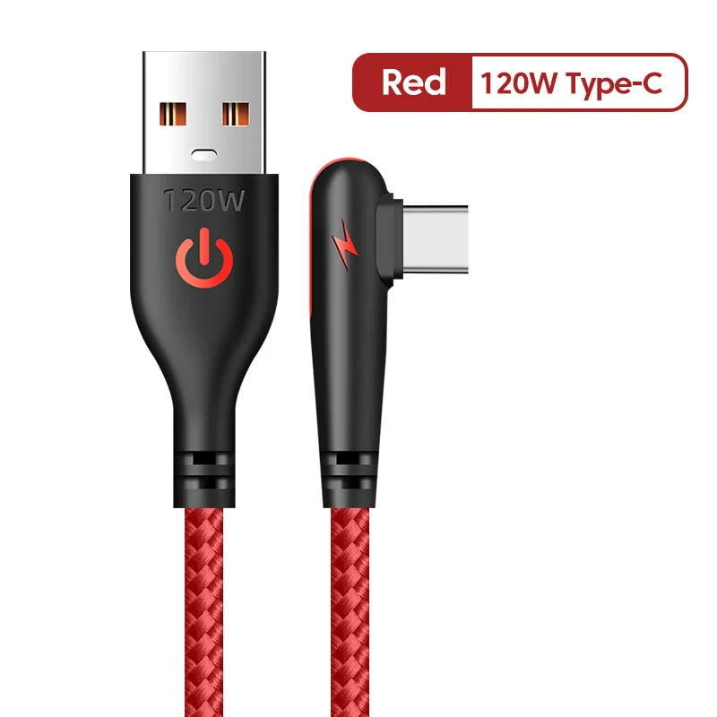 120W USB-C Schnellladekabel 6A